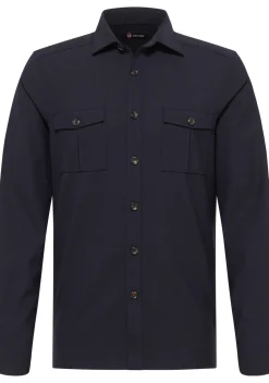 Schurwoll-Mix Overshirt Cg Horton