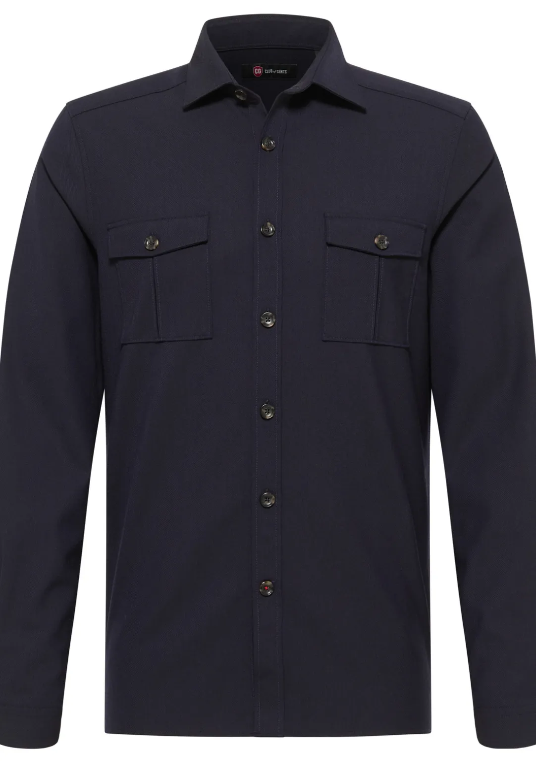 Schurwoll-Mix Overshirt Cg Horton
