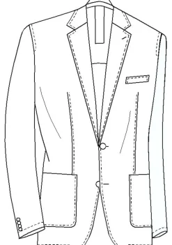 Seersucker Sakko Cg Chris